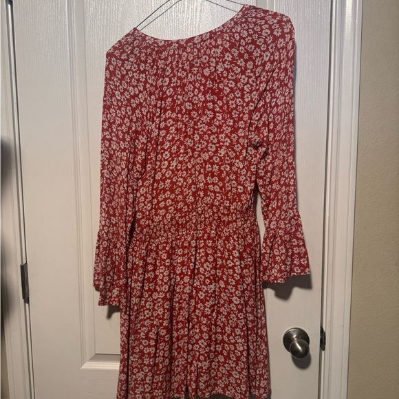 American Rag Red and Beautiful Dress! Size Large - Picture 4 of 4